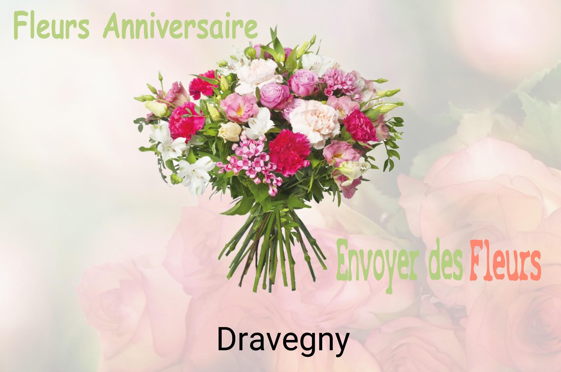 Bouquet de fleurs d’anniversaire livré à Dravegny