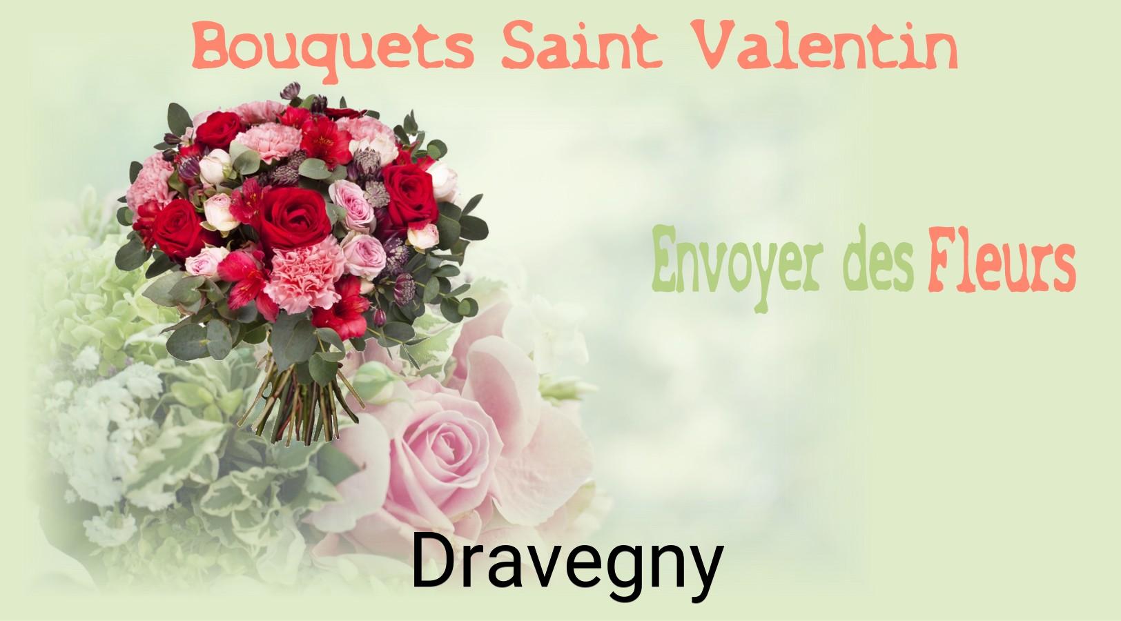 Roses de Saint-Valentin livrées à Dravegny